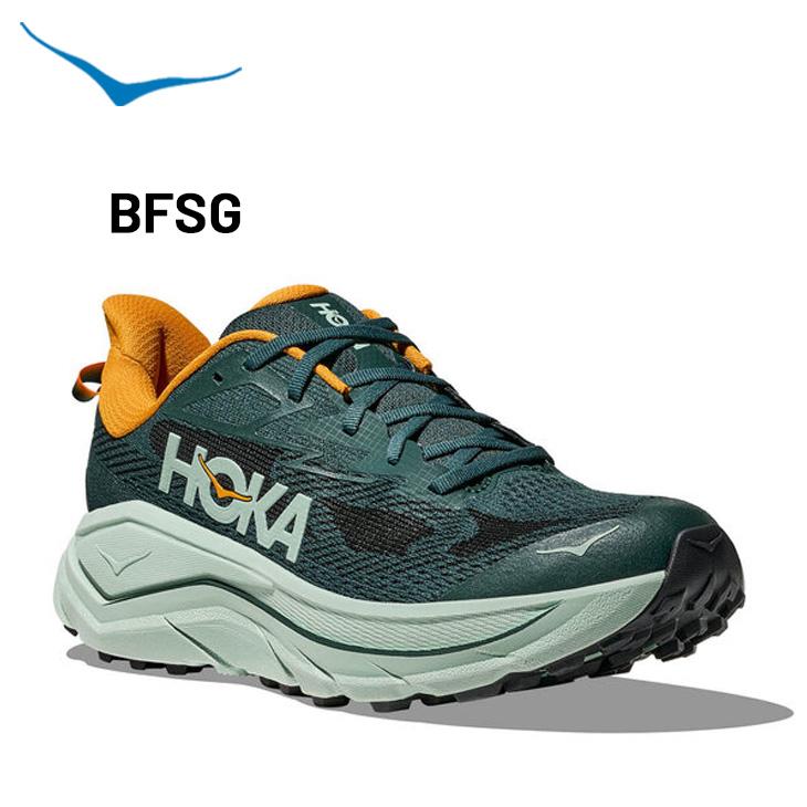 ホカ メンズ トレイルランニングシューズ HOKA CHALLENGER 8 ランニングシューズ レギュラー幅 ローカット トレラン トレイルシューズ /1168716の画像