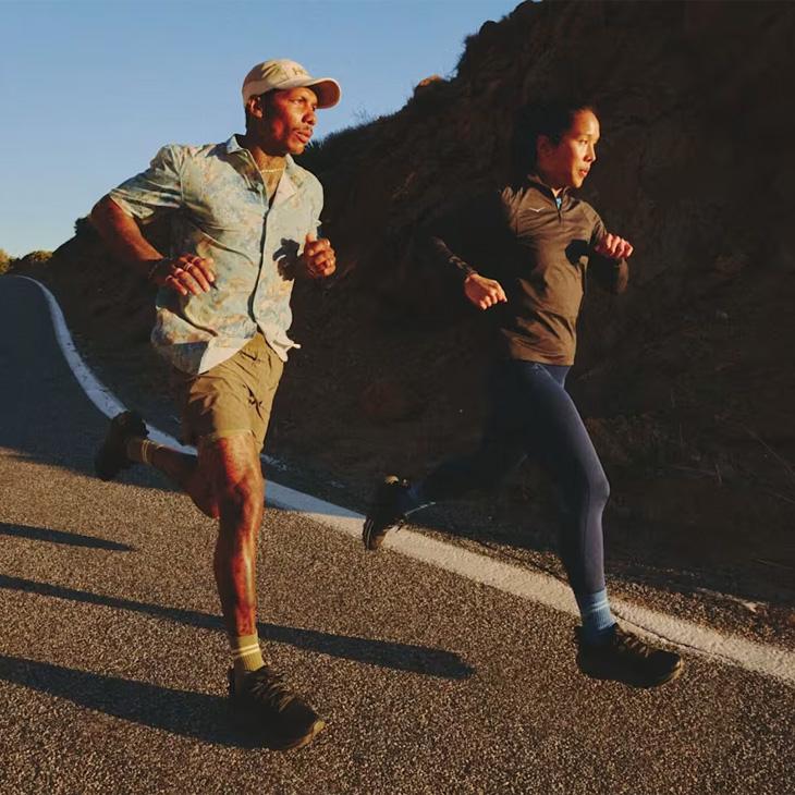 チャレンジャー ホカ メンズ トレイルランニングシューズ HOKA