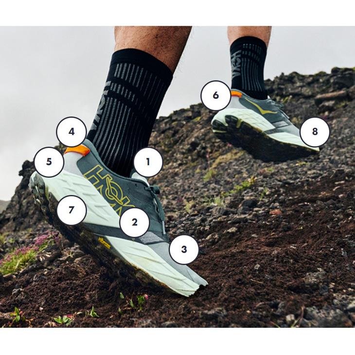 ホカ レディース トレイルランニングシューズ HOKA スピードゴート7