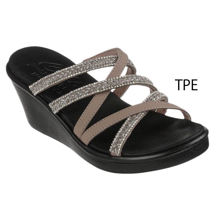 SKECHERS（スケッチャーズ） サンダル レディース ウェッジヒール 靴