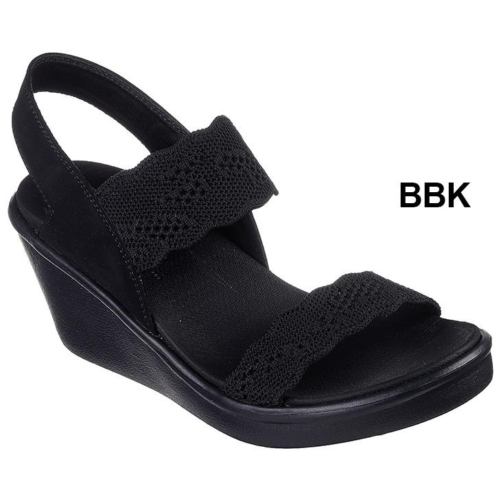 Skechers レディース Rumblers-Queen B ウェッジサンダル Rumblers - Queen B