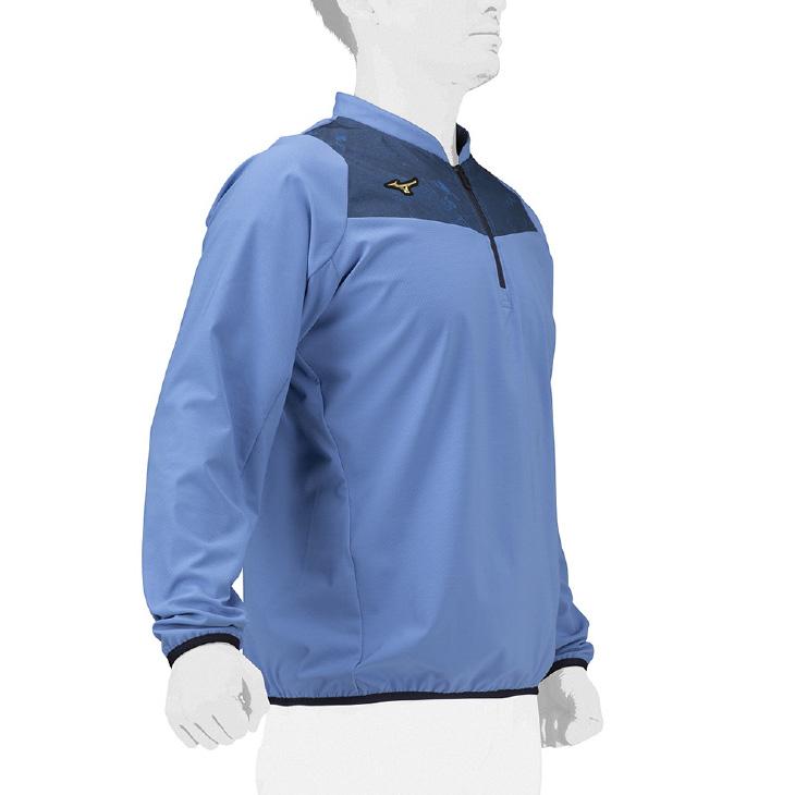 MIZUNO（ミズノ） ハーフジップ プルオーバー 長袖 メンズ ユニ