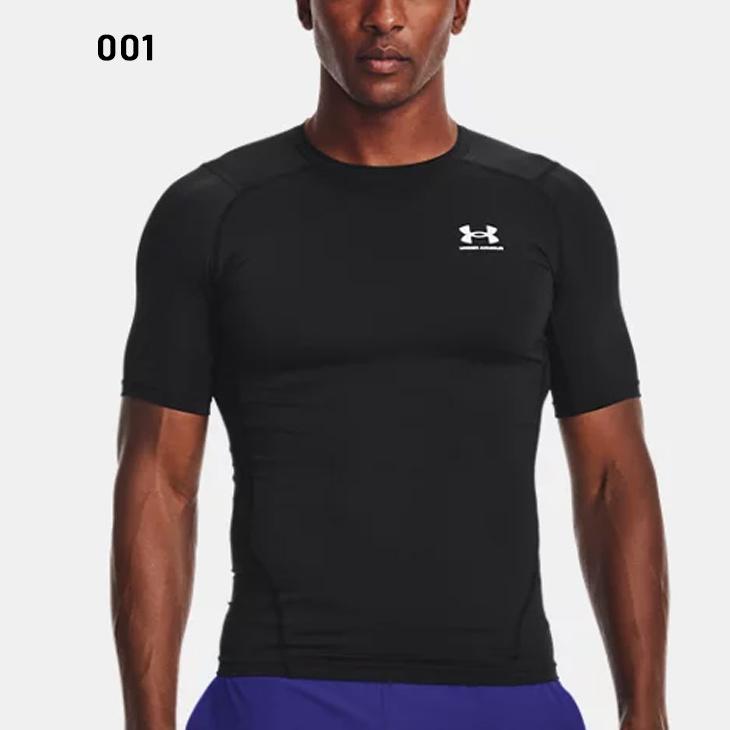 アンダーアーマー インナーシャツ コンプレッション 半袖 メンズ UNDER ARMOUR ヒートギア/スポーツウェア トレーニング ジム /1361518【返品不可】｜w-w-m｜02