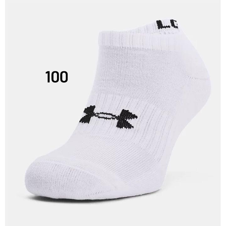 UNDER ARMOUR 靴下 3足組ソックス くるぶし丈 メンズ 25-29cm