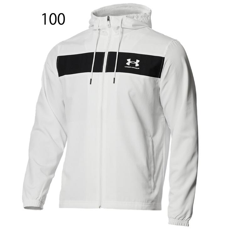 UNDER ARMOUR ウィンドブレーカー XL ホワイト UNDER ARMOUR（アンダーアーマー） ウィンドジャケット 裏メッシュ