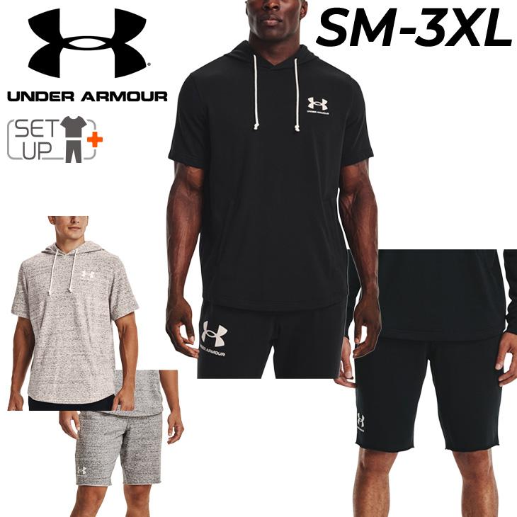 UNDER ARMOUR（アンダーアーマー） スウェット 上下 メンズ 半袖プル
