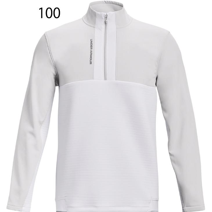 【新品未使用】アンダーアーマー　XLゴルフシャツ　ハーフジップ長袖　UVカット UNDER ARMOUR（アンダーアーマー） ゴルフウェア 長袖 ハーフジップ