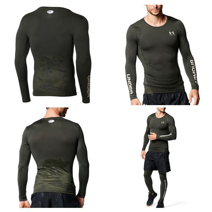 コンプレッション インナーシャツ 長袖 メンズ/アンダーアーマー UNDER ARMOUR/クルーネック トップス トレーニング スポーツウェア /1375529【返品不可】｜w-w-m｜11