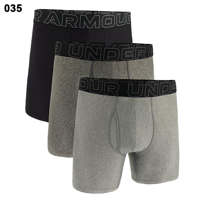 UNDER ARMOUR（アンダーアーマー） ボクサーパンツ 3枚組 前開き
