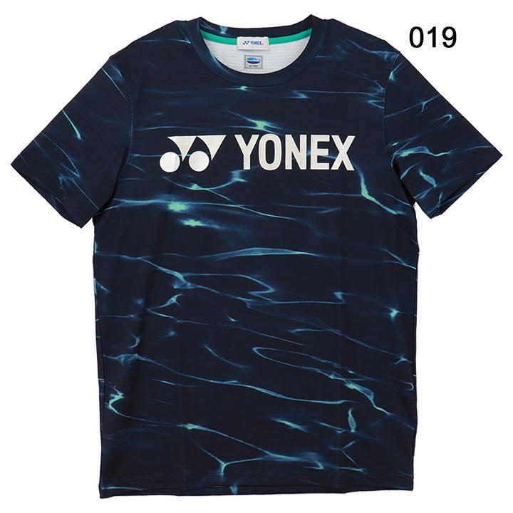 YONEX 半袖シャツ 青 黒　メンズLサイズ　スカムルジョモデル YONEX 半袖シャツ 青 黒 メンズLサイズ スカムルジョモデル ヨネックス