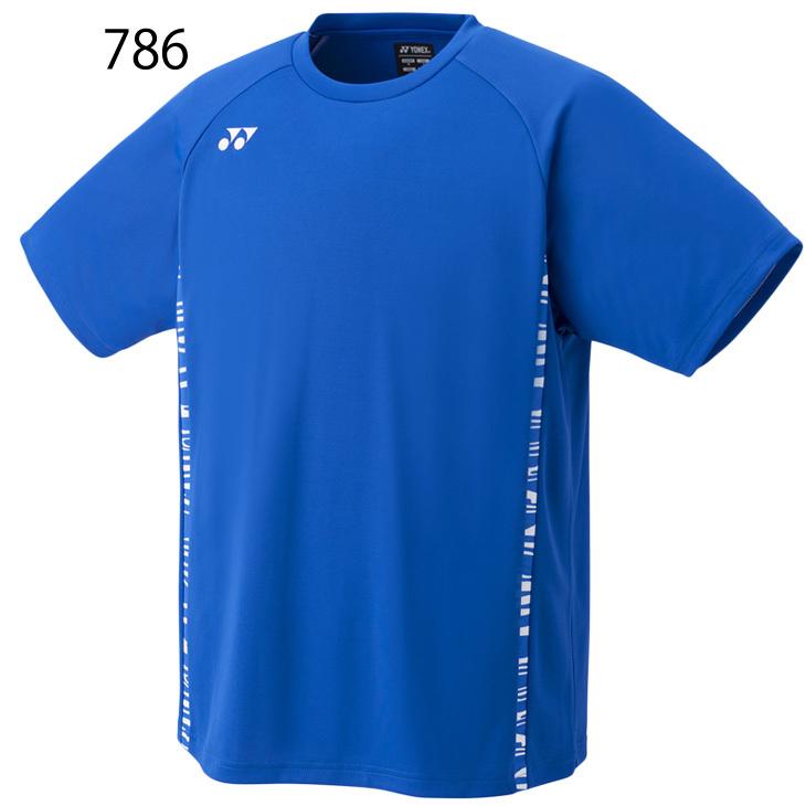 YONEX バドミントンウェア Lサイズ 青 YONEX（ヨネックス） 半袖 Tシャツ メンズ レディース バドミントン