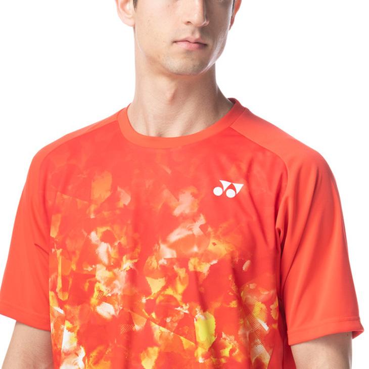 ヨネックス YONEX メンズ ドライＴシャツ 半袖 バドミントン 硬式・軟式テニス ソフトテニス 半袖シャツ 吸汗 速乾 メンズウェア 男性用 練習着 /16634｜w-w-m｜08