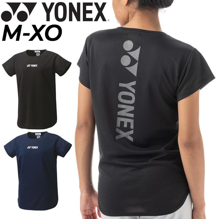 ヨネックス　レディース　Tシャツ　最新デザイン　新品　テニス　黒　花柄　Lサイズ YONEX（ヨネックス） レディース ドライTシャツ 半袖 バドミントン