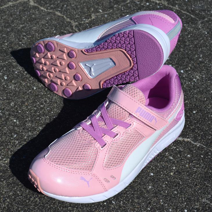 PUMA（プーマ） キッズ ジュニア スニーカー 17-24.0cm 子供靴 ひも靴