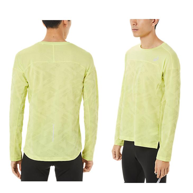 ASICS Tシャツ 長袖 メンズ asics アシックス ランニングLITE
