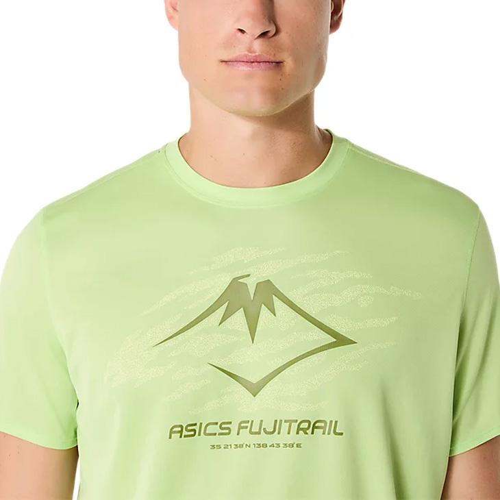ASICS（アシックス） 半袖 Tシャツ メンズ 海外サイズ asics FUJITRAIL