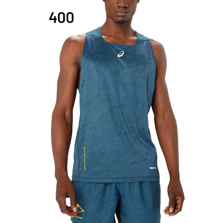 ASICS（アシックス） タンクトップ メンズ 海外サイズ asics FUJITRAIL
