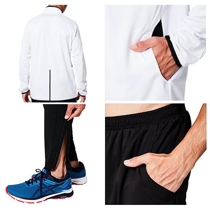 トレーニングウェア ジャージ 上下セット メンズ asics