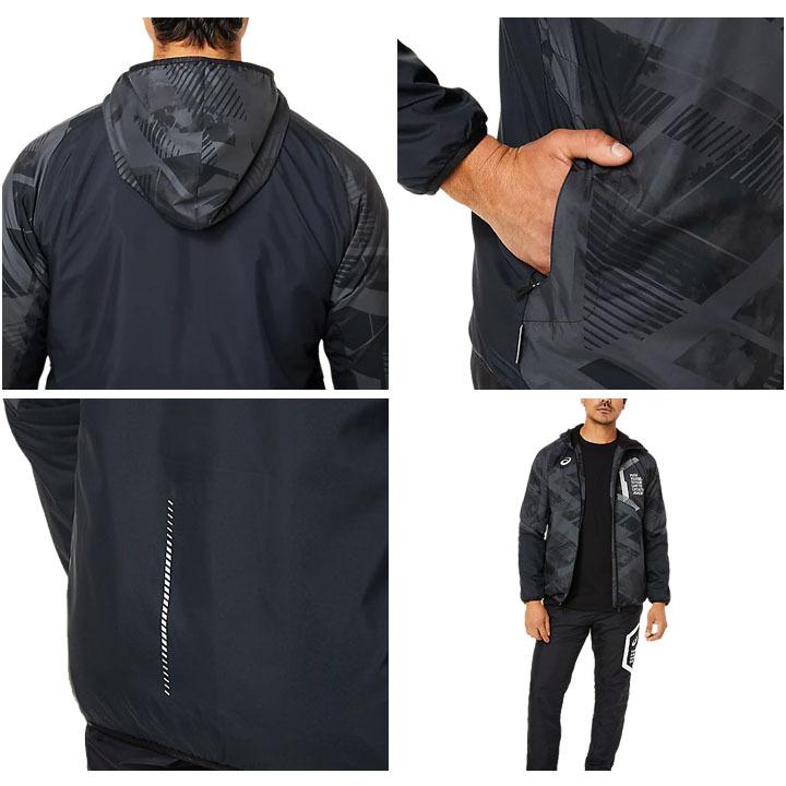 アシックス　LIMO ウィンドブレーカー上下 ASICS（アシックス） ウィンドブレーカー 裏起毛 上下セット メンズ