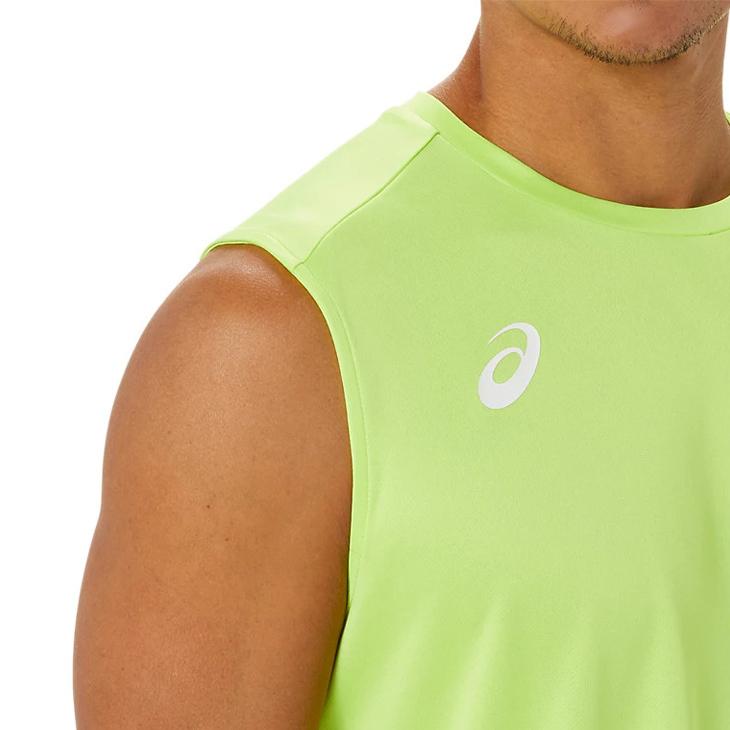 市場 アシックス ジョギング メンズ 変温プリントドライノースリーブシャツ ランニングウェア マラソン