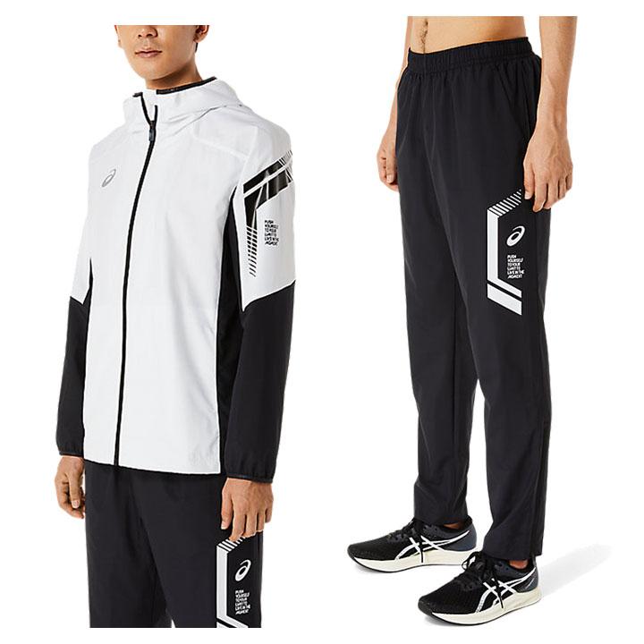 ASICS ウィンドブレーカー 上下 メンズ /asics アシックス LIMO