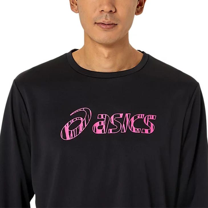 ASICS（アシックス） 長袖 Tシャツ メンズ ドライ ビックロゴ 長袖