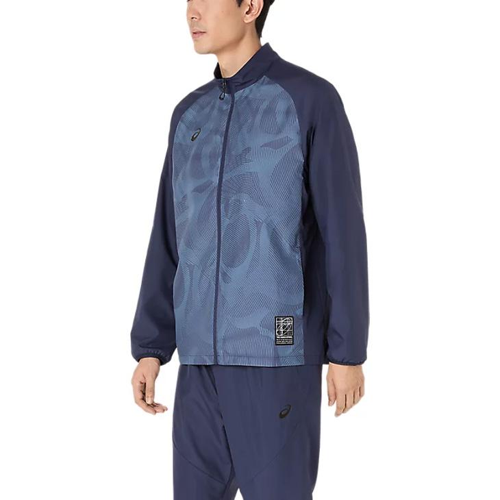 ASICS（アシックス） ウィンドブレーカー 長袖 ジャケット メンズ 裏