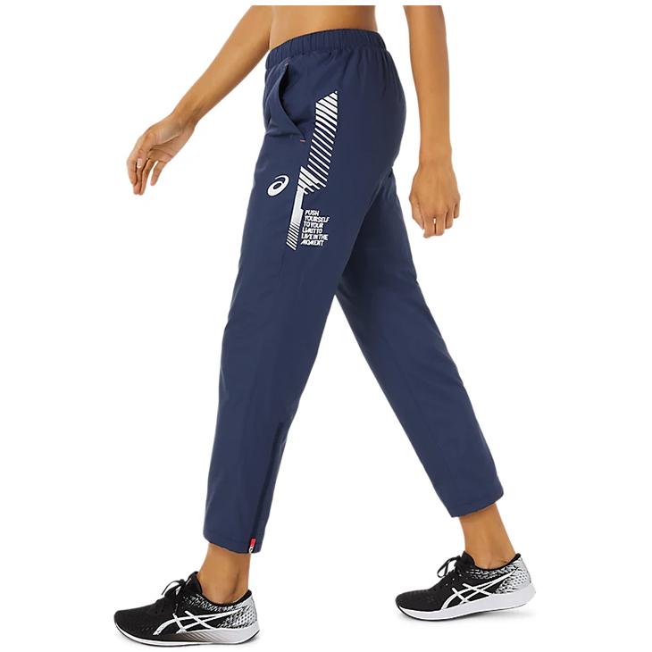 ASICS ウインドブレーカー 裏起毛 上下セット レディース