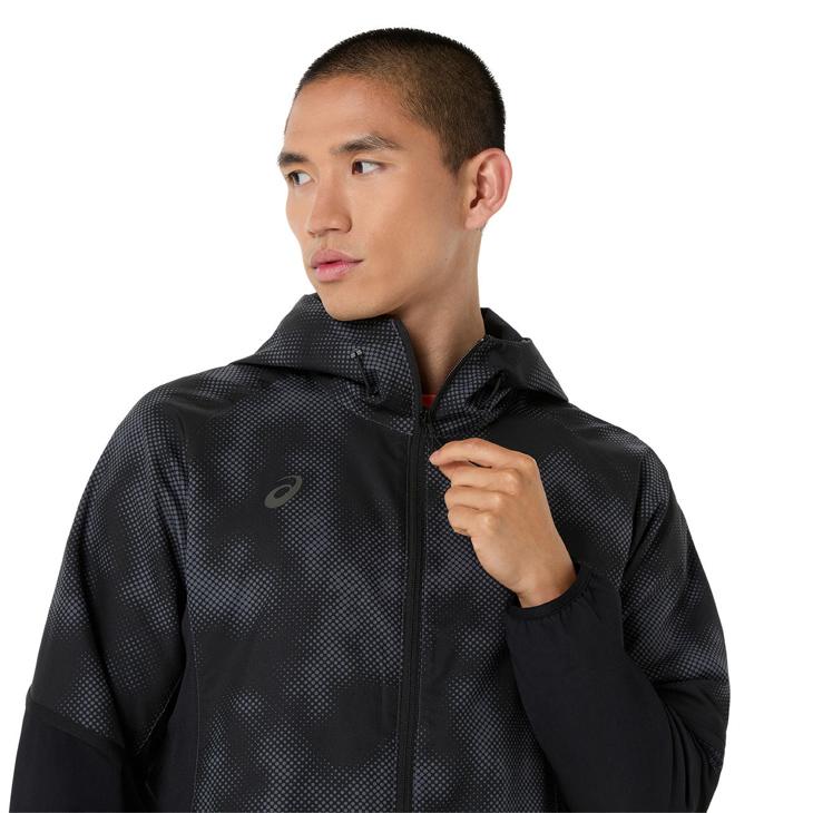 ASICS（アシックス） トレーニングジャケット 長袖 薄手 クロス