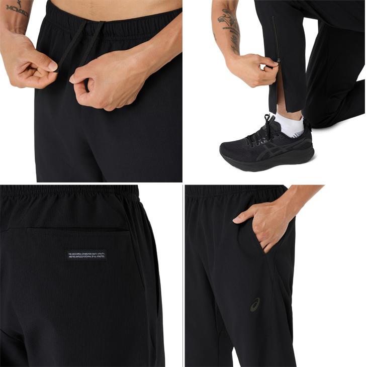 【 asics 日本代表 】クロスパンツ（ L size ） ASICS アシックス AIクロスパンツ(ネイビー×オレンジ) 2101A119 403