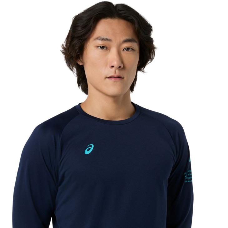 ASICS（アシックス） 長袖シャツ メンズ レディース M−XLサイズ