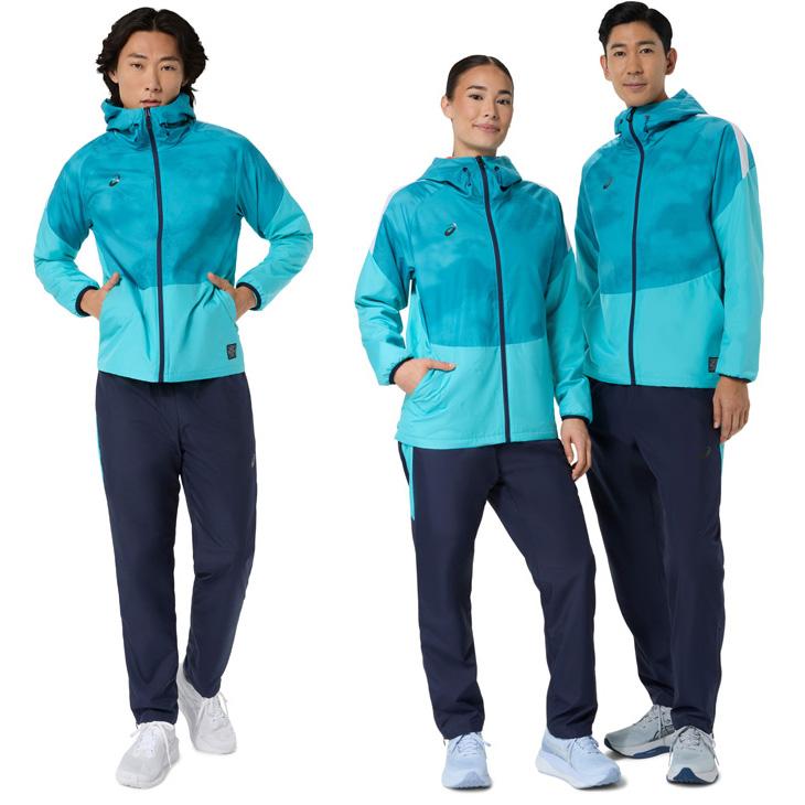 ASICS（アシックス） ウインドブレーカー 上下 メンズ レディース 裏