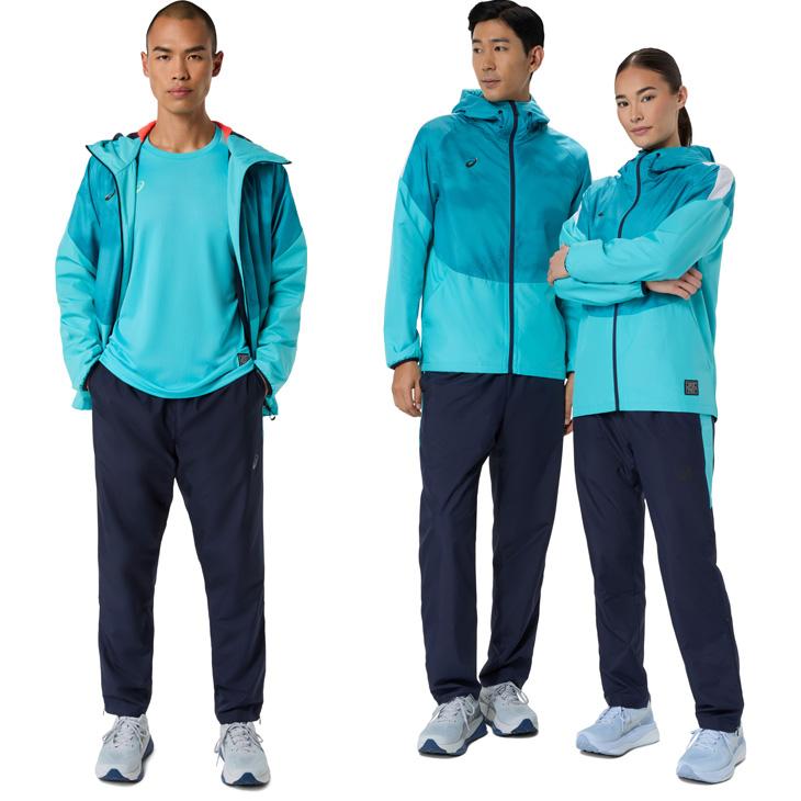 ASICS（アシックス） ウインドブレーカー 上下 メンズ レディース 裏