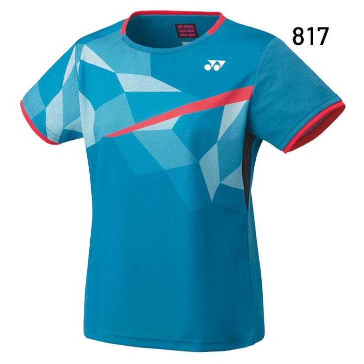 ヨネックス レディース ゲームシャツ(スリム) YONEX 半袖シャツ バドミントン ソフトテニス スポーツウェア Tシャツ 女性用 日本製 涼感 UVカット /20667｜w-w-m｜03