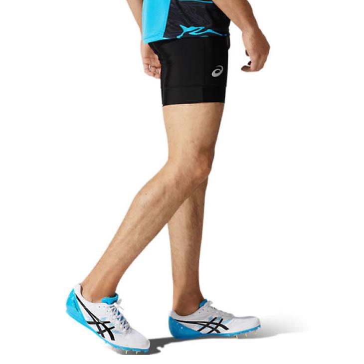 ショートタイツ スパッツ メンズ asics アシックス TRACK ELITE スプリンタータイツ/スポーツウェア マラソン 陸上競技 男性