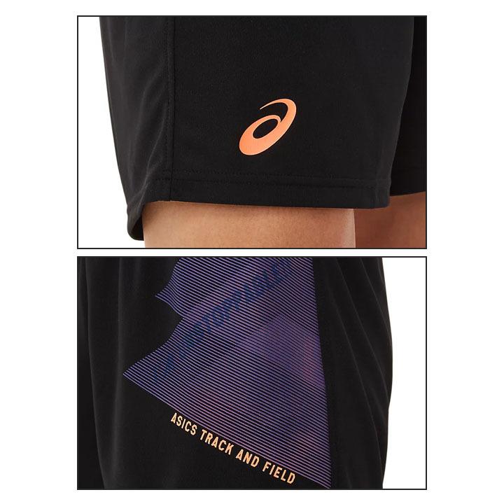 ASICS Tシャツ&ランニングパンツ(M) メール便対応】アシックス 陸上Tシャツ ランニング パンツ