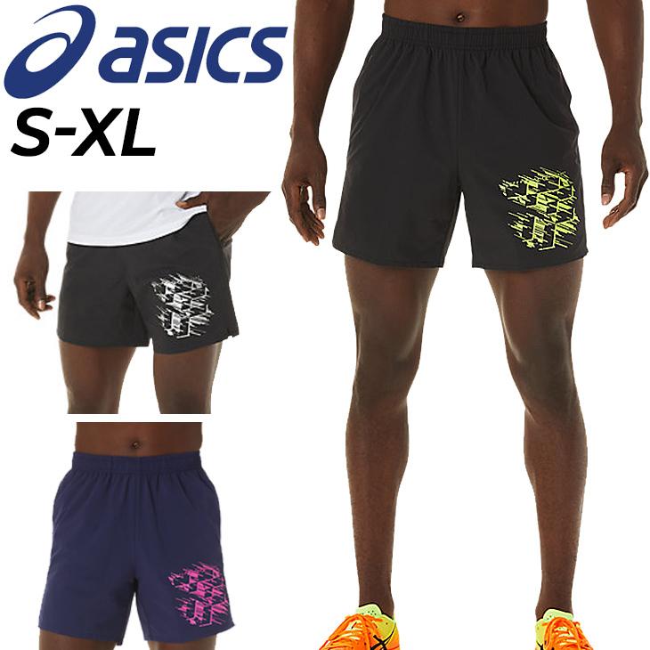 ASICS ショートパンツ メンズ asics アシックス プリントドライ