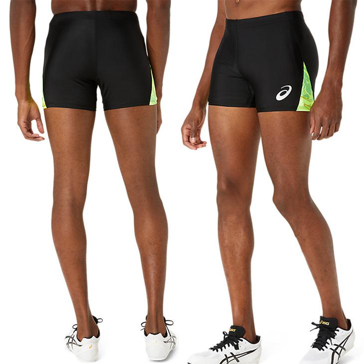 ASICS タイツ ASICS（アシックス） グラフィック ショートタイツ メンズ ランニング