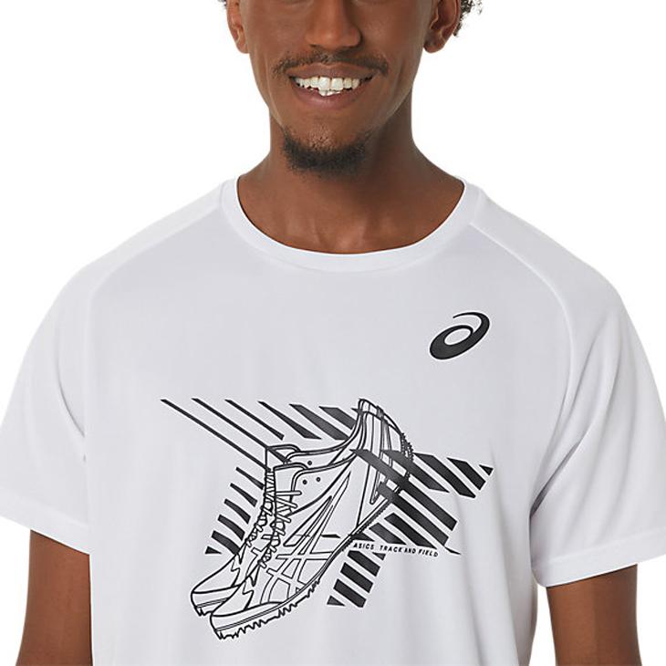 ASICS（アシックス） 半袖 Tシャツ メンズ ランニング 陸上競技