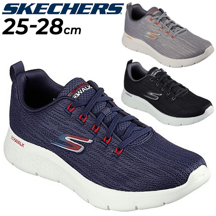 SKECHERS スニーカー メンズ シューズ スケッチャーズ GO WALK FLEX - QUOTA/ローカット ひも靴 カジュアル ...