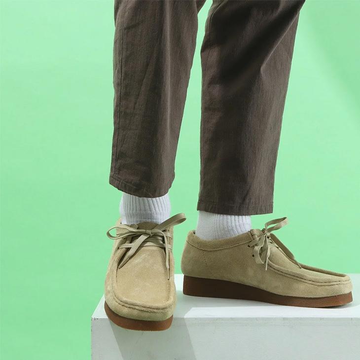 カジュアルシューズ メンズ シューズ Clarks クラークス Wallabee 2 ワラビー2/ローカット レースアップ レザー スエード 男性用 /261582【取寄】【返品不可】｜w-w-m｜12