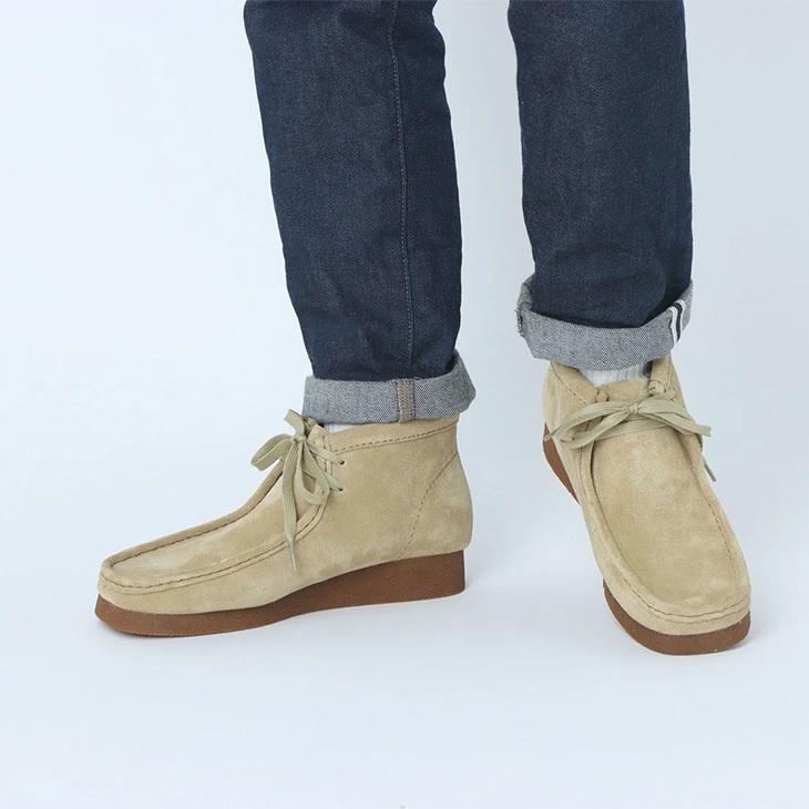 ショートブーツ メンズ シューズ Clarks クラークス Wallabee 2 ワラビー2/チャッカブーツ レースアップ スエード 男性用 おしゃれ /261583【取寄】【返品不可】｜w-w-m｜14