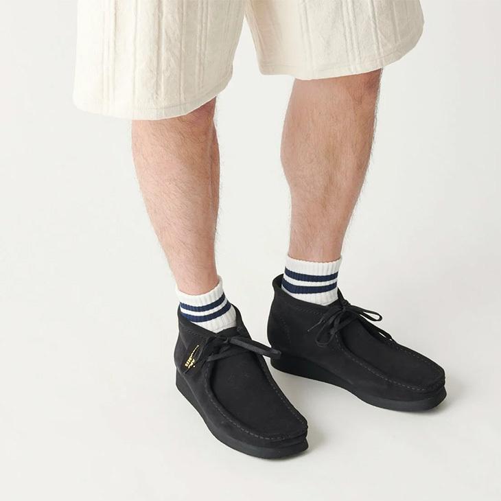 Clarks ショートブーツ ワラビーブーツ 防水 スエード 26163277 Clarks ブーツ 「Clarks」Wallabee Boot / ワラビーブーツ