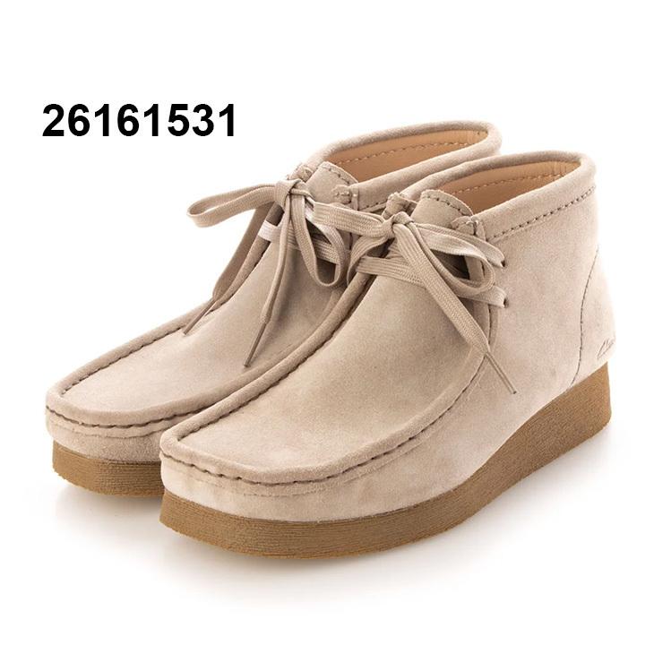 ショートブーツ レディース シューズ Clarks クラークス Wallabee2 ワラビー2/レースアップ スエード 女性用 おしゃれ シンプル /261615【取寄】【返品不可】｜w-w-m｜03