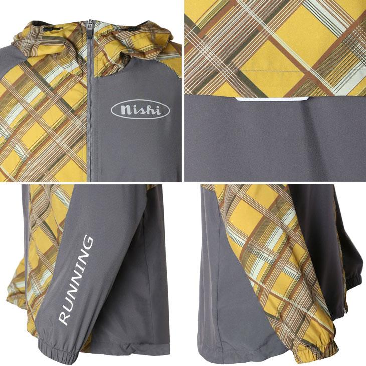 ニシ・スポーツ ランニングジャケット アウター ニシスポーツ