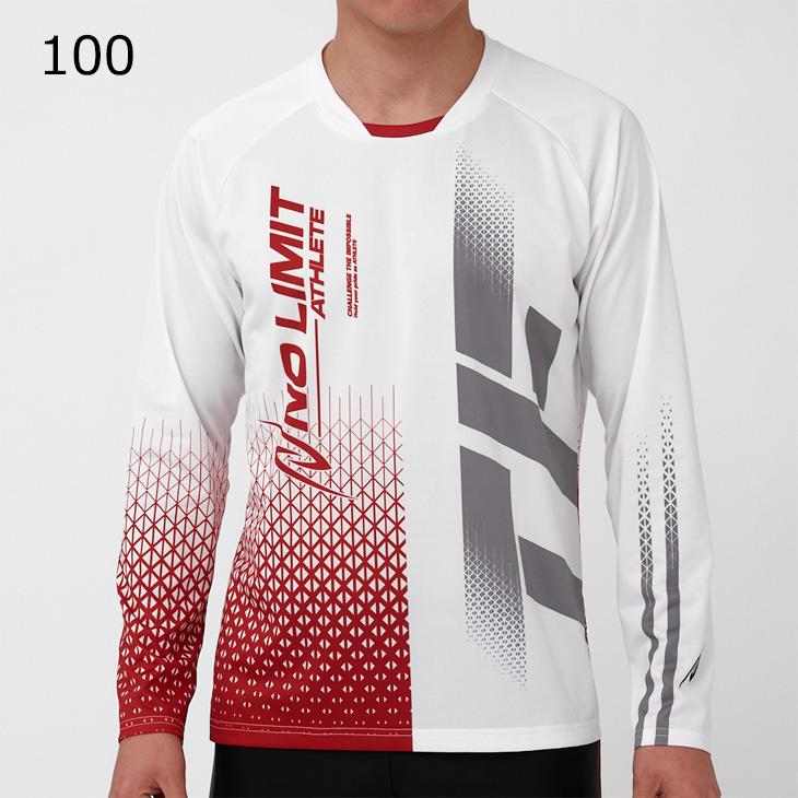 ニシ・スポーツ 長袖シャツ NISHI 陸上競技 スリムシルエット 吸汗速乾