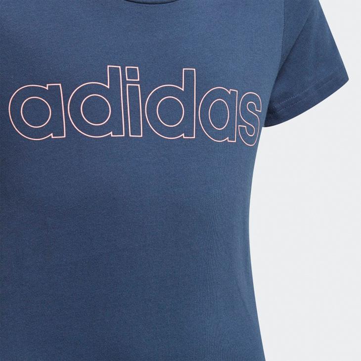 キッズ 半袖 Tシャツ ジュニア 女の子 130 160cm 子ども 子供服 Adidas アディダス G Ess Lin Tee ガールズ スポーツウェア ネイビー 紺 運動 Gn4051 Gn4051 World Wide Market 通販 Yahoo ショッピング