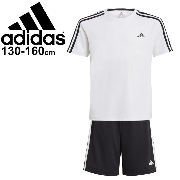 adidas（アディダス） キッズ 半袖Tシャツ ハーフパンツ 2点セット