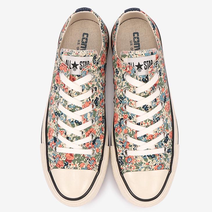 CONVERSE リバティフラワープリント スニーカー US 23.5 楽天市場】コンバース スニーカー レディース 靴 レッド ブルー