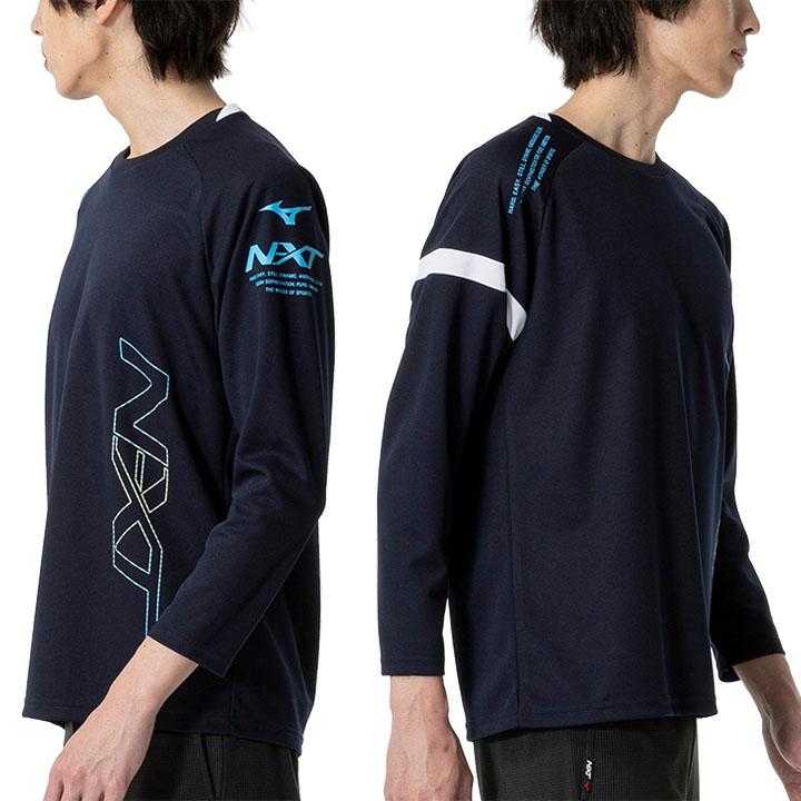 愛媛FC トレーニング 長袖シャツ M ミズノ MIZUNO ミズノ 長袖 Tシャツ mizuno N-XT トレーニング スポーツ